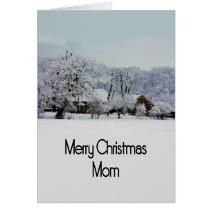 Maman Joyeuse carte de Noël