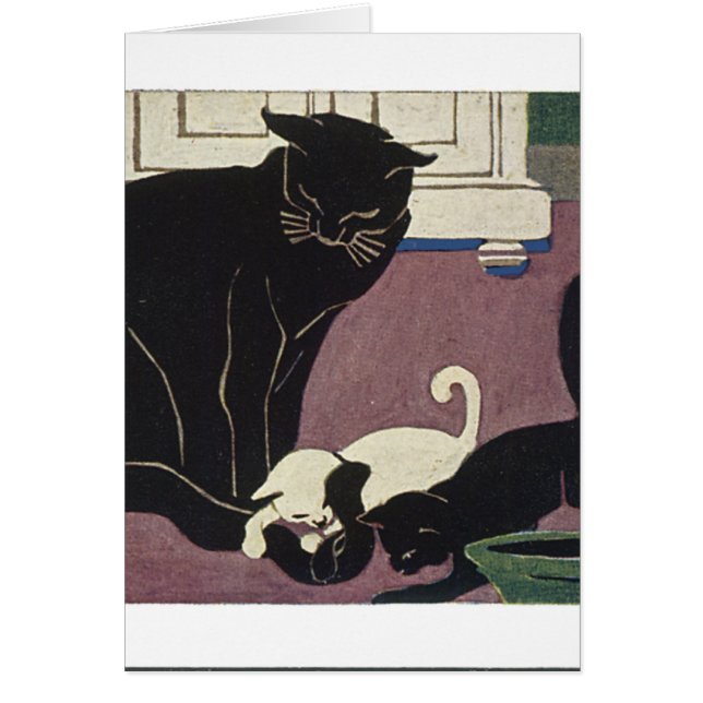 Maman KAT et chatons (Devant)