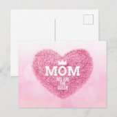 Maman La Fête des Mères de la Reine | Carte postal (Devant / Derrière)