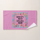Maman la plus Extraordinaire du monde (Serviette à main)