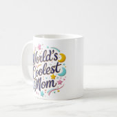Maman la plus froide du monde - Mug 15oz mignonne  (Devant gauche)