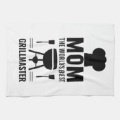 Maman la serviette de cuisine du meilleur maître-g (Horizontal)