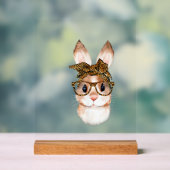 Maman lapin de Pâques mignon année du léopard de P (Neutre)