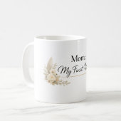 Maman - Ma première maison Mug (Devant gauche)