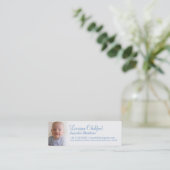 Maman / maman appeler des cartes d'information min (Debout devant)