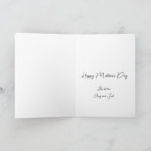 Maman, maman BRUH Carte de fête des mères (Intérieur)