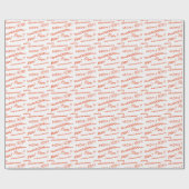 Maman ! Maman ! Papier cadeau de la fête des mères (Plat)