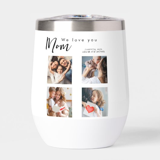 maman, maman, photo collage, on t'aime, typographi (Avant)