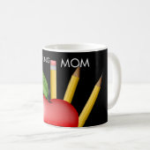 Maman Ménage à domicile Café Mug (Devant droit)