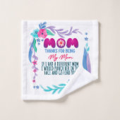 Maman Merci D'Être Ma Mère (Gant de toilette)