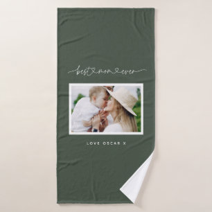 Maman mignon script moderne cadeau photo  