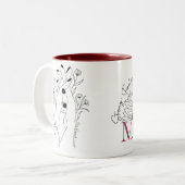 Maman mignonne Qualités Mug pour la fête des mères (Devant gauche)