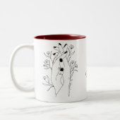 Maman mignonne Qualités Mug pour la fête des mères (Gauche)