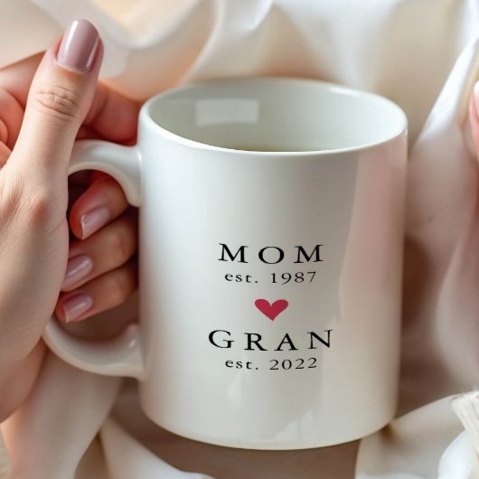 Maman Moderne | Année de Fondation Tasse à Café
