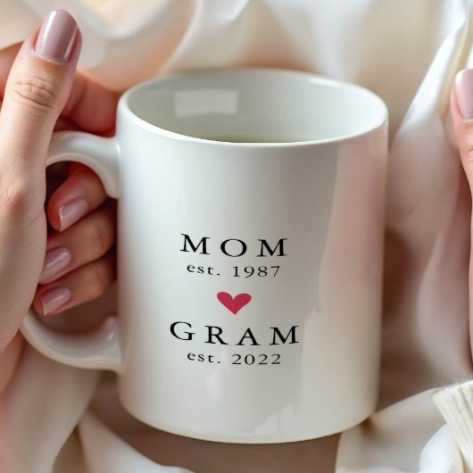 Maman Moderne | Année de Gram. Tasse à café