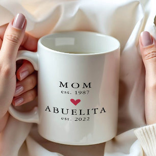 Maman Moderne Année de Grand-Mère Tasse à Café