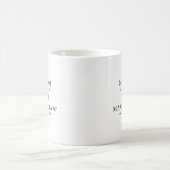 Maman Moderne | Mawmaw Année de Fondation Mug à Ca (Centre)