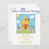 Maman Moving Carte postale (Devant / Derrière)