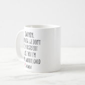 Maman Mug Café, Enfant Préféré, Mug Personnalisé,  (Devant gauche)