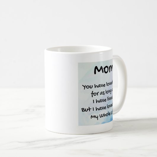 Maman Mug de café (Devant droit)
