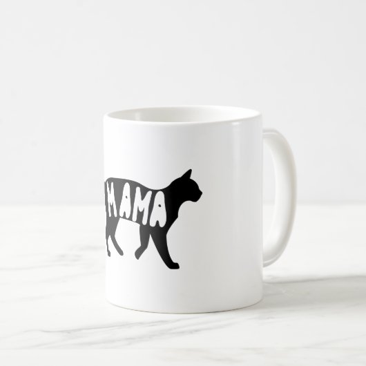 Maman Mug de chat (Devant droit)