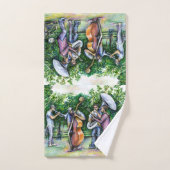 Maman ne m'a jamais averti des joueurs tuba (Serviette à main)