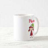 maman noël caractère café tasse (Devant droit)