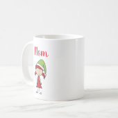 maman noël caractère café tasse (Devant gauche)