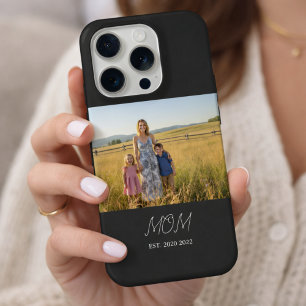 Maman noire Établie Script Photo Case-Mate
