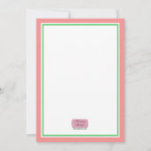 Maman & Papa Birds - Invitations de douches pour b (Dos)