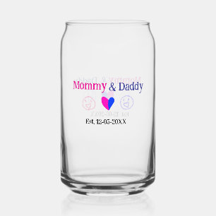 Maman & Papa nouveaux parents ajouter nom date coe