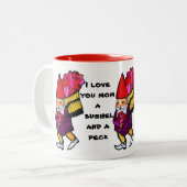 MAMAN PAR BOISSEAU ET une tasse de PICOTIN (Devant gauche)