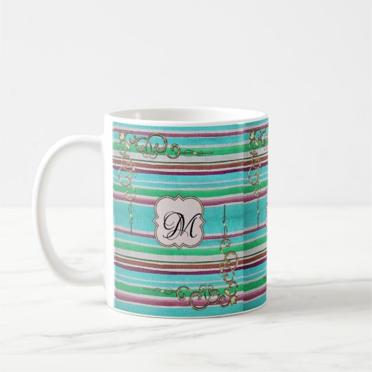 Maman Pastel Stripe Mug (Gauche)