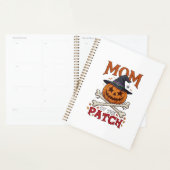 Maman Patch Citrouille d'Halloween Chapeau de Sorc (Devant avec enveloppe)