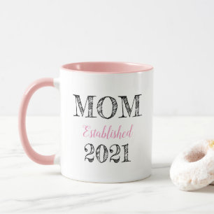 Maman (personnalisable) Etabli 2018 Mug