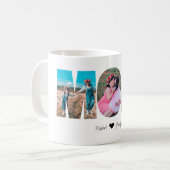 Maman Photo Collage Mug pour la fête des mères (Devant gauche)