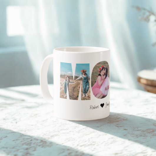 Maman Photo Collage Mug pour la fête des mères