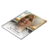 Maman Photo Memorial Hommage Livre d'invité (Côté gauche)