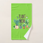 Maman plante - Jardinage, Cadeau Planter Pour Mama (Serviette à main)