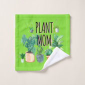 Maman plante - Jardinage, Cadeau Planter Pour Mama (Gant de toilette)
