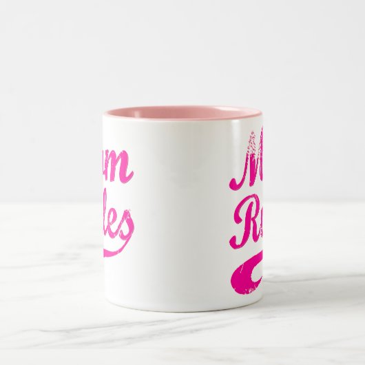 Maman règne drôle Dire Mug (Centre)