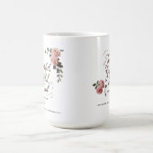 Maman - Script simple et élégant | Mug magique 15o (Centre)