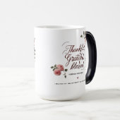 Maman - Script simple et élégant | Mug magique 15o (Devant droit)