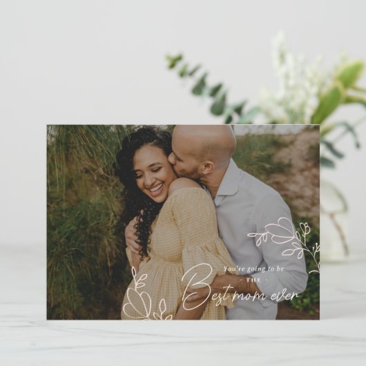 Maman sera Carte photo de la fête des mères (Debout devant)