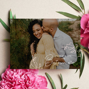 Maman sera Carte photo de la fête des mères