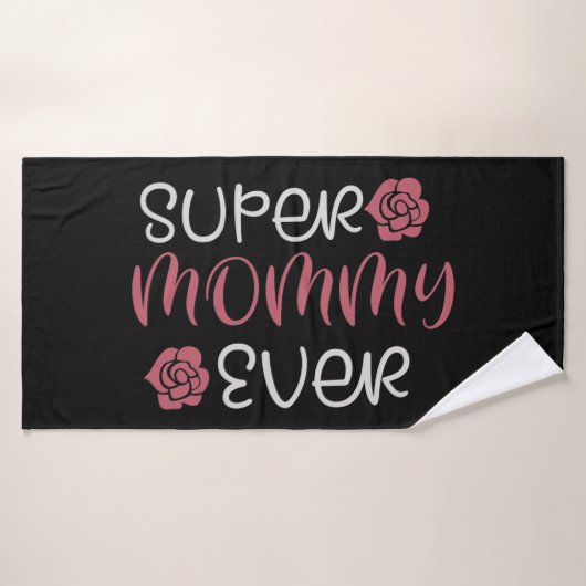 Maman - Super Maman Serviette de Bain (Serviette de bain)