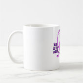 Maman sur l'extérieur - tasse blanche classique (Gauche)