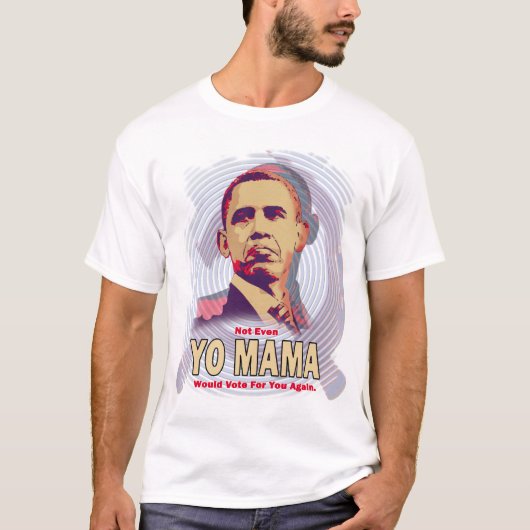 Maman T-shirt d'Obama Yo (Devant)