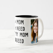 Maman tasse maman moderne amour BFF tasse de café (Devant droit)
