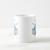 Maman Tattoo Style Diamond Café Mug (Centre)